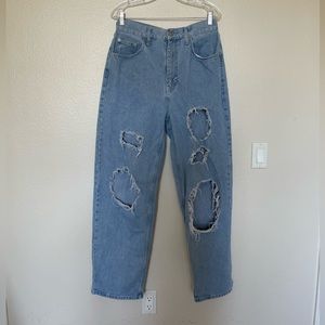Urban Outfitters Baggy High Waisted Jeans